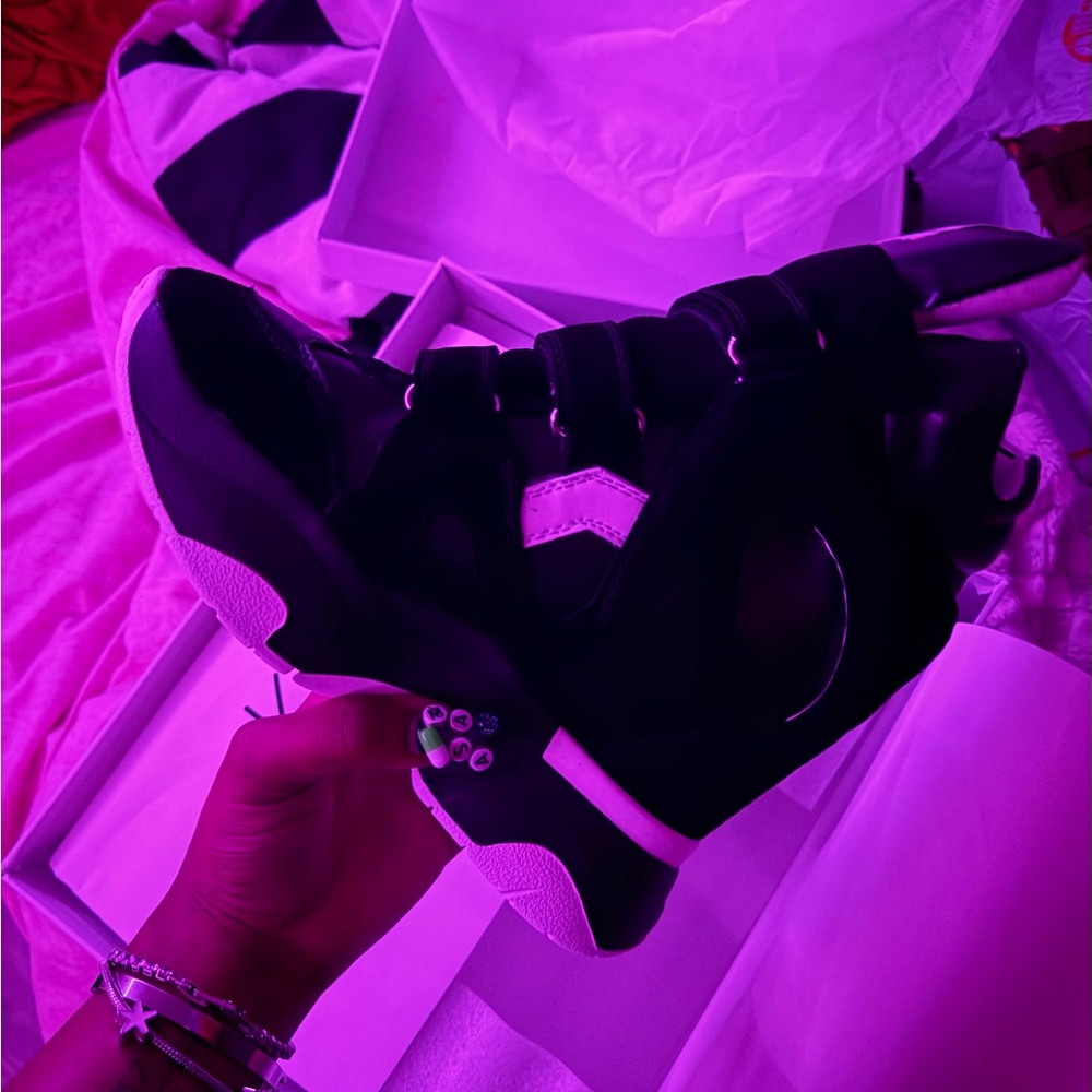 Isabel Marant Black and White Sneakers